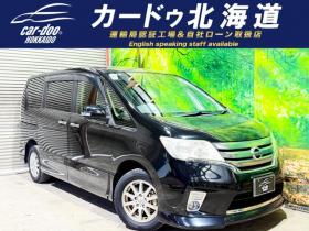 セレナ　2.0 ハイウェイスター Vエアロセレクション 4WD　4WDTVBカメ後席モニタ 2000