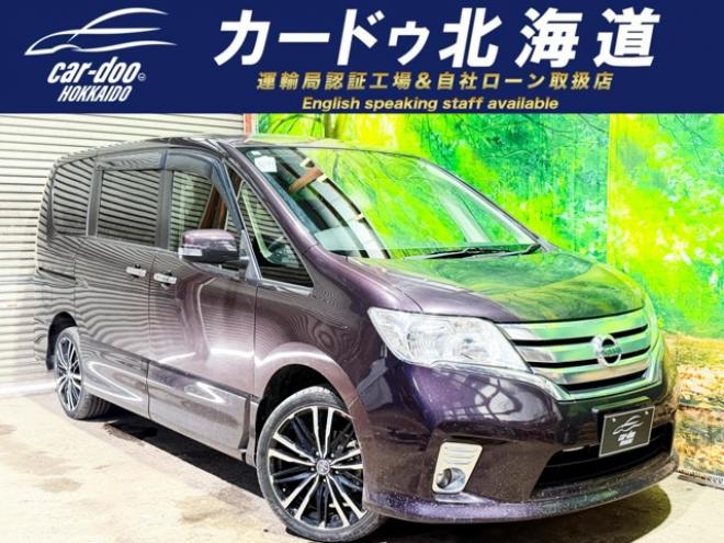 セレナ2.0 ハイウェイスター 4WD　防錆塗装4WDTVナビBカメ後席モニタETC 2000