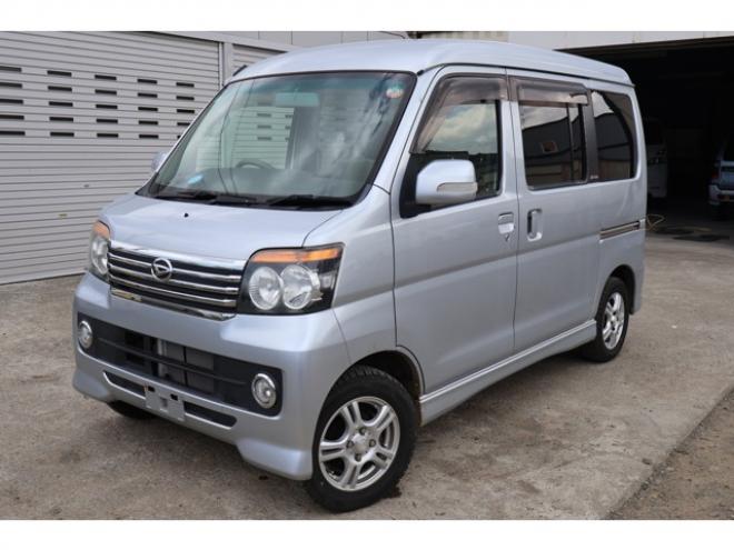 アトレーワゴン カスタムターボRS リミテッド 4WD　ターボ・ナビ・TV・左パワースライドドア・キーレス・タイミングチェーン式 660