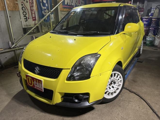 スイフト1.6 スポーツ　検9年4月!ダートラ競技車両!市内コ・ミ・コ・ミ!! 2WD 1600