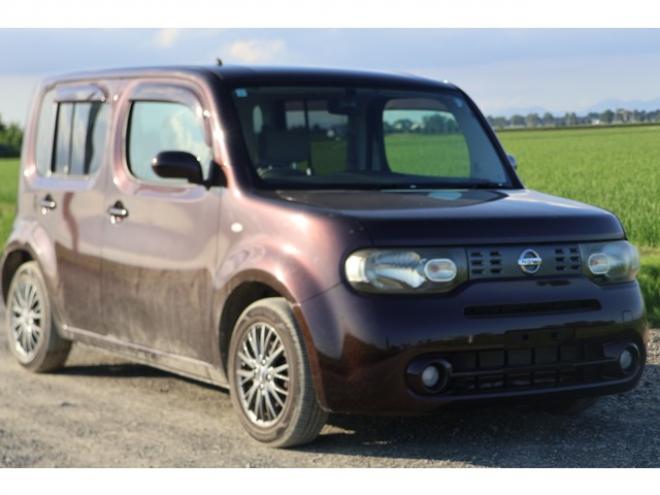 キューブ1.5 15X FOUR Mセレクション 4WD　検二年　ETC　バックカメラ　自社　ローンカノウ 1500