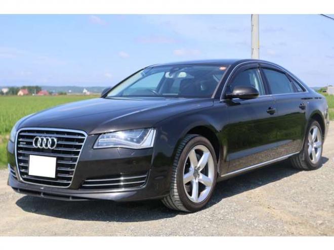 アウディA8 3.0 TFSI クワトロ 4WD　検R9/10　スーパーチャージャー　クルコン　バックカメラ　TV　パワーバックドア 正規輸入車 3000