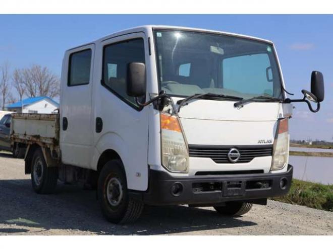アトラス3.0 ダブルキャブ スーパーロー ディーゼルターボ　検一年　自社　ローンカノウ 2WD 3000