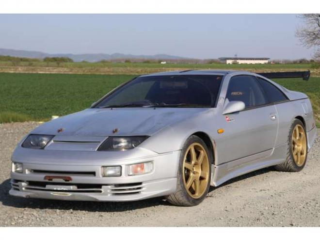フェアレディZ3.0 300ZX ツインターボ 2by2 Tバールーフ　検二年　純正300キロスケールメーター　レカロシート　社外マフラー 2WD 3000