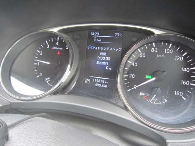 エクストレイル2.0 20X エマージェンシーブレーキパッケージ 2列車 4WD　LEDヘッドライト&フォグ ナビフルセグTV Bカメラ BIuetooth レザーシート&ヒーター スマートキー Pスタート ETC 純正アルミ 記録簿 冬タイヤ+アルミ積込み 1年間走行無制限保証付 2000