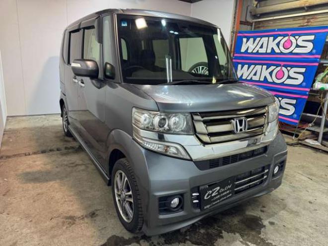 N-BOXカスタムG Lパッケージ 4WD　ナビ　TV　Bluetooth　両側Pスライドドア 660
