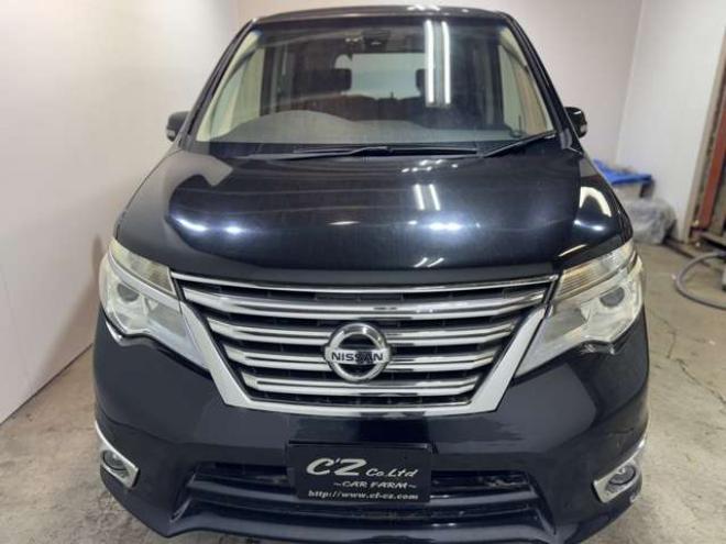 セレナ2.0 ハイウェイスター Vセレクション+Safety 4WD　ナビ　TV　Bluetooth　両側Pスライド　Egスターター　フリップダウン 2000