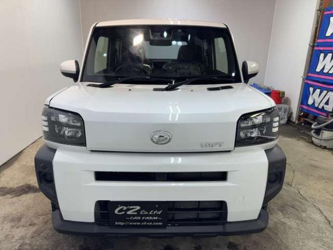 タフトX 4WD　ナビ　TV　Bカメラ　Bluetooth　ガラスルーフ　Egスターター 660
