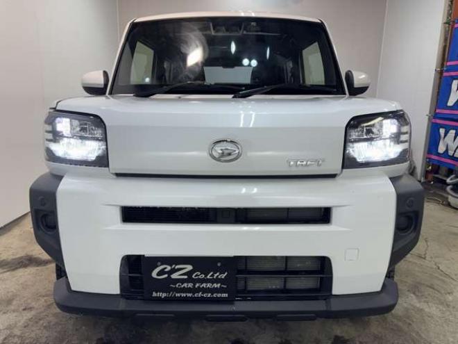タフトX 4WD　ナビ　TV　Bカメラ　Bluetooth　ガラスルーフ　Egスターター 660