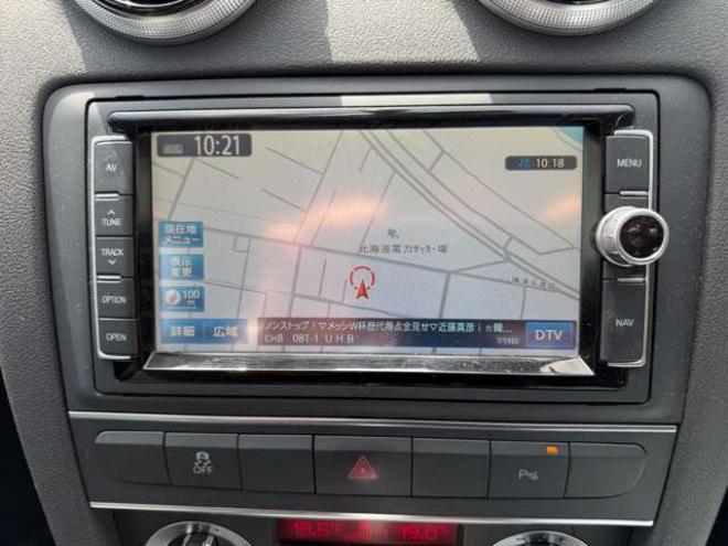 アウディA3スポーツバック 2.0 TFSI クワトロ 4WD　ナビ・TV・Bカメラ 正規輸入車 2000
