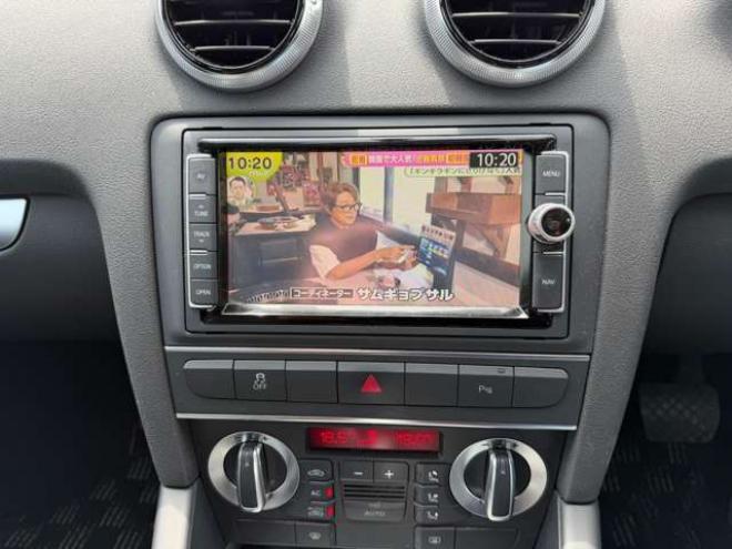 アウディA3スポーツバック 2.0 TFSI クワトロ 4WD　ナビ・TV・Bカメラ 正規輸入車 2000