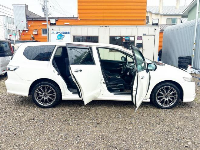 オデッセイ2.4Mエアロパッケージ 4WD　ローンが不安な方＜優遇ローン＞本州仕入　1年保証　純正HDDナビ　フルセグ