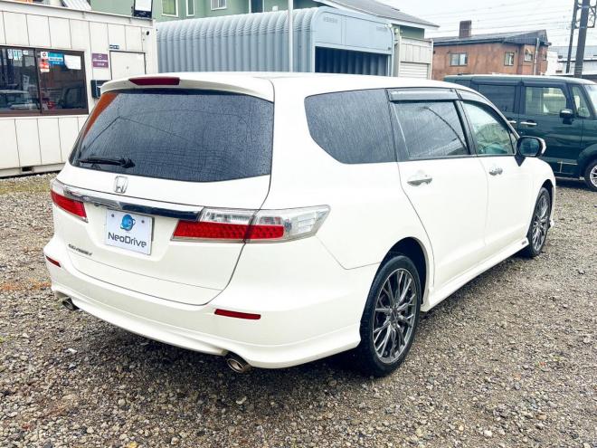 オデッセイ2.4Mエアロパッケージ 4WD　ローンが不安な方＜優遇ローン＞本州仕入　1年保証　純正HDDナビ　フルセグ