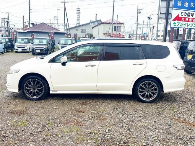 オデッセイ2.4Mエアロパッケージ 4WD　ローンが不安な方＜優遇ローン＞本州仕入　1年保証　純正HDDナビ　フルセグ