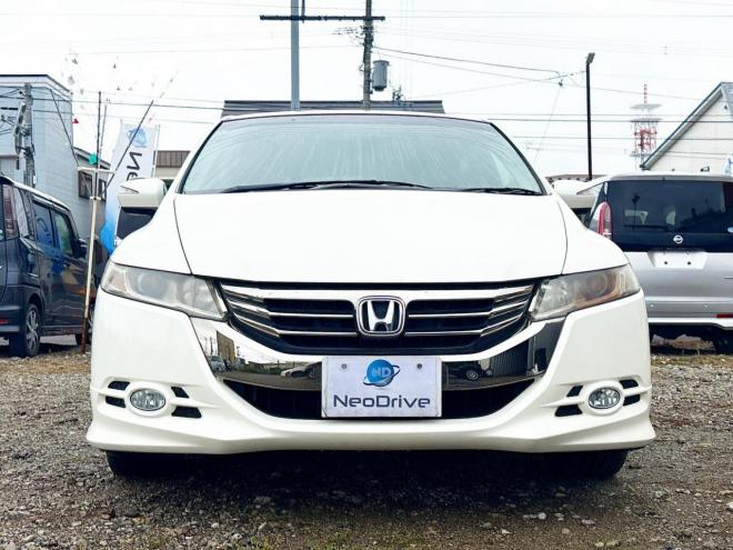 オデッセイ2.4Mエアロパッケージ 4WD　ローンが不安な方＜優遇ローン＞本州仕入　1年保証　純正HDDナビ　フルセグ