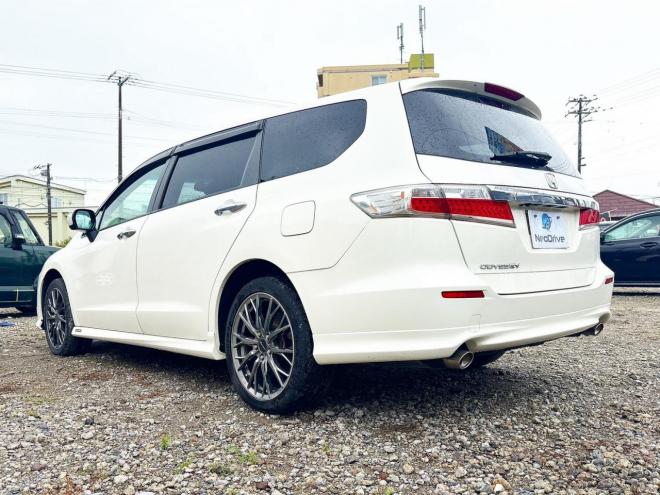 オデッセイ2.4Mエアロパッケージ 4WD　ローンが不安な方＜優遇ローン＞本州仕入　1年保証　純正HDDナビ　フルセグ