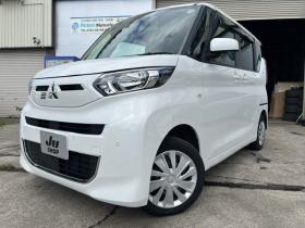 eKスペース　G 4WD　ワンオーナー車両・法定24ヵ月点検整備付・新規車検整備付・Bluetooth対応ナビ・地デジ・走行中視聴OK・両側パワースライドドア・純正エンジンスターター・ドライブレコーダー・スマートキー&スペアキー 660