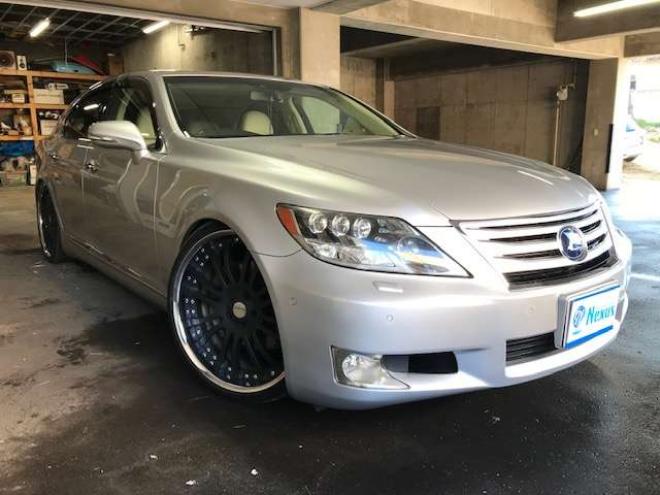 レクサスLSハイブリッド 600h バージョンU Iパッケージ 4WD　BRANEW22インチAW/サスコン/本州仕入車 5000