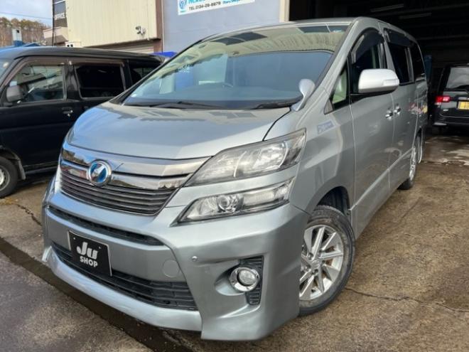 ヴェルファイアハイブリッド2.4 ZR 4WD　両側Pスライド/SDナビ/寒冷地仕様/法定24ヵ月点検整備付/新規車検整備付/本州仕入車両 2400