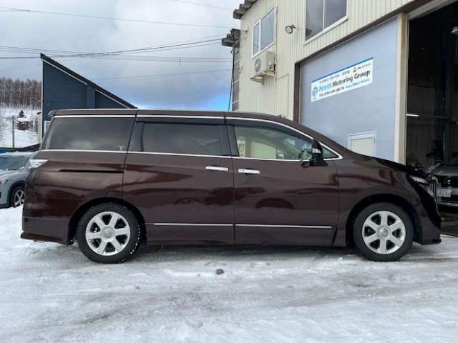エルグランド2.5 250ハイウェイスター プレミアム 4WD　両側Pスラ・新規車検整備付・本州仕入車 2500