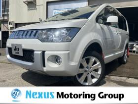 デリカ　D：5 2.2 D パワーパッケージ ディーゼルターボ 4WD　法定12ヵ月点検整備付・アルパインナビ・フルセグ・バックモニター・アルパイン後席モニター・前後ドラレコ・両側パワースライドドア・クルーズコントロール・シートヒーター・純正エンジンスターター・夏冬タイヤ 2300