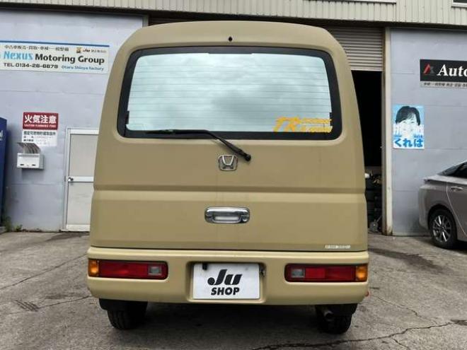 アクティバン SDX　キャンピング仕様車・車中泊仕様・マッドベージュ全塗装・Bluetooth対応社外ナビ・リアモニター・ベッドキット・LED照明・簡易シンク・100V外部電源・車検令和10年5月 2WD 660