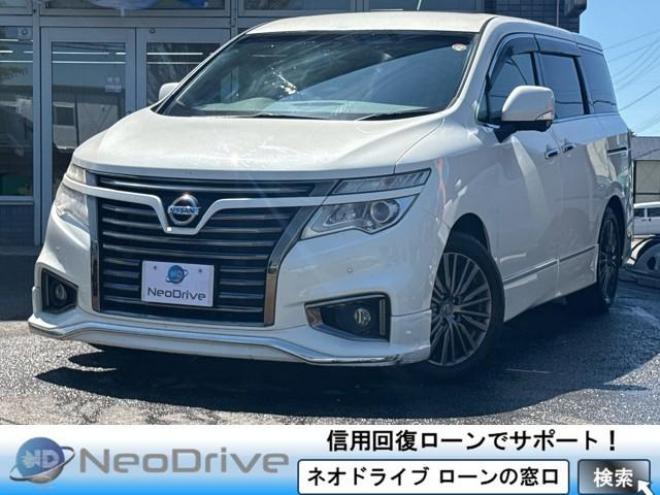 エルグランド3.5 350ハイウェイスターアーバンクロム4WD　ローンが不安な方＜優遇ローン＞　本州仕入　寒冷地仕様　 純正ナビTV　両側パワスラ 4WD 3500 5Dr
