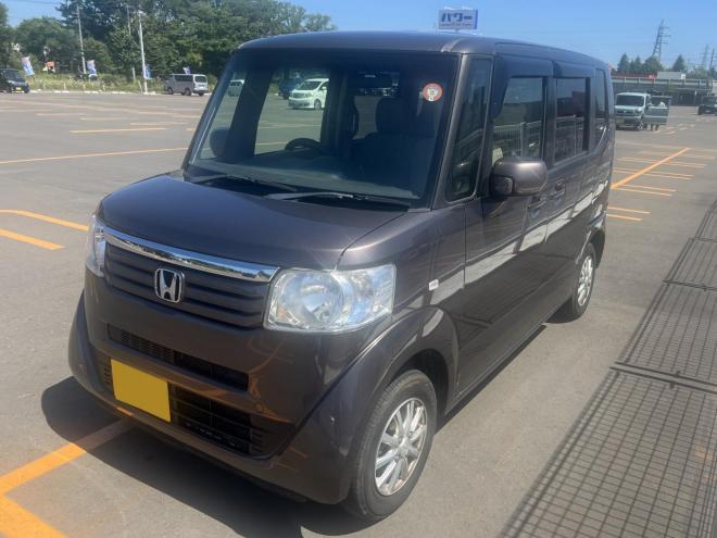 N-BOX4WD車検9/6 GLパッケージ 両側スライドドア(片側電動) プッシュスタート&スマートキー 横揺れ防止機能 4WD 660 5Dr