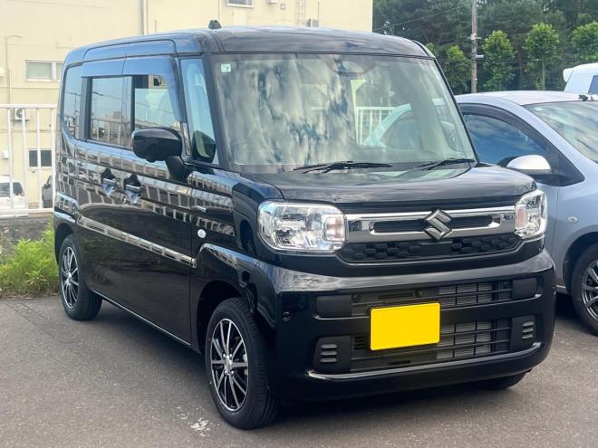 スペーシアG 両側スライドドア 全方位ナビ ドライブレコーダー スマートキー 外装コーティング  4WD 660 5Dr
