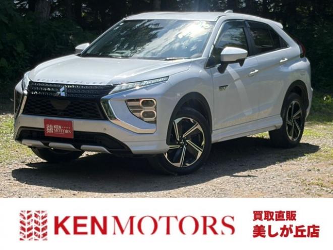 エクリプスクロスPHEV 2.4 G 4WD　ハーフレザーシートETCシートヒーター　ハンドルヒータークルーズコントロール　パドルシフト 2400