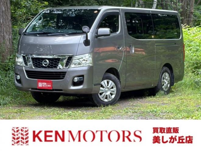 キャラバンNV350 2.5 プレミアムGX ロングボディ ディーゼルターボ 4WD　本州仕入　社外ナビ　バックカメラ　地デジ　エンジンスターター　ベットキット　ETC 2500