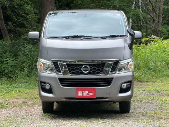 キャラバンNV350 2.5 プレミアムGX ロングボディ ディーゼルターボ 4WD　本州仕入　社外ナビ　バックカメラ　地デジ　エンジンスターター　ベットキット　ETC 2500
