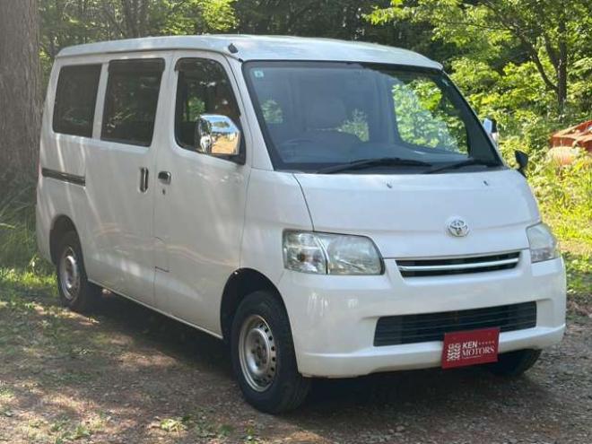 ライトエースバン1.5 DX 4WD　ワンオーナー　パワステ　両側スライドドア　寒冷地仕様　ナビ　ABS　エアコン 1500