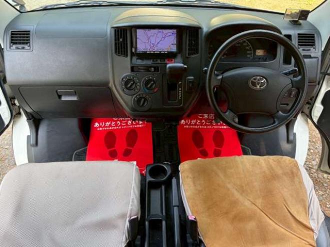 ライトエースバン1.5 DX 4WD　ワンオーナー　パワステ　両側スライドドア　寒冷地仕様　ナビ　ABS　エアコン 1500