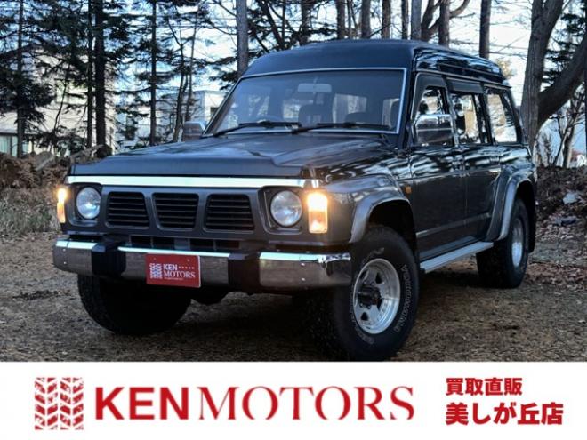 サファリ4.2 エクストラハイルーフグランロード ディーゼル 4WD　ハイルーフ　パワステ　パワーウィンドウ　社外アルミホイール　マッドフラップ 4200