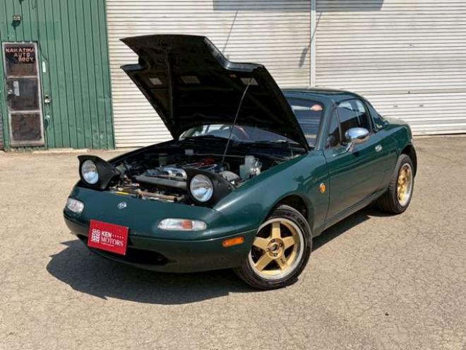 ロードスター1.8 Vスペシャル　パワステ　パワーウィンドウ　エアコン　アルミホイール　ETC　ABS　横滑り防止装置 2WD 1800