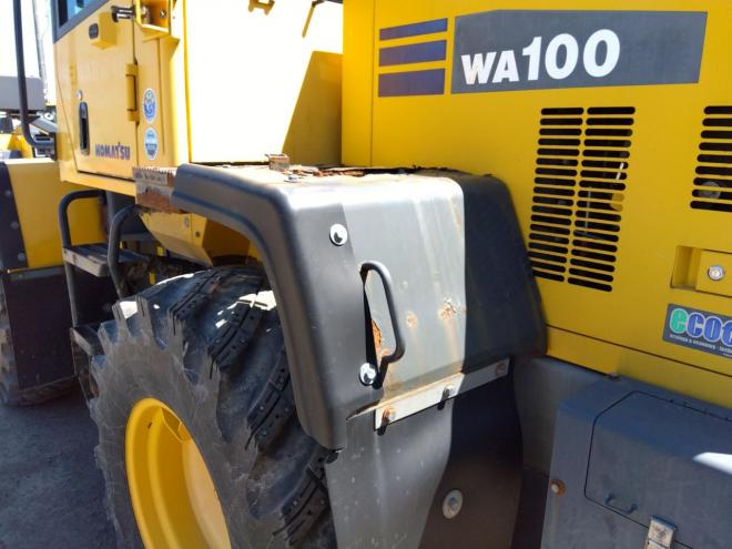 ホイールローダコマツ　WA100-6Y　稼働時間4485H　車検付