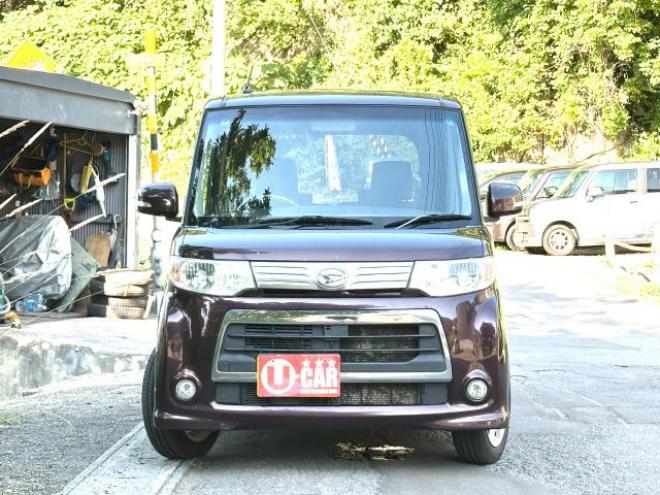 タントカスタムL 4WD タイミングチェーン車　サビ少ない　USBオーディオ HID キーフリー 4WD 660 5Dr