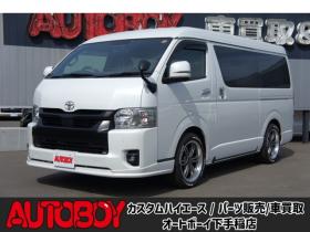 ハイエースバン　2.7 ダークプライムII マルチロールトランスポーター タイプII ワイド ロング 4WD　ダークプライムII MRTタイプII4WD415COBRA17インチアルミビッグナビ 2700