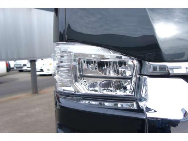 ハイエース2.7 GL ロング ファインテックツアラー 4WD　415COBRA　ファントムヘッドライトシステム&フェイスリフトキット&F/S/R/ルーフスポ/ボンネット/プレステージテールランプ&新作バッドラッカーHP-6　18インチAW　TOYO　H30　225/50R18 2700