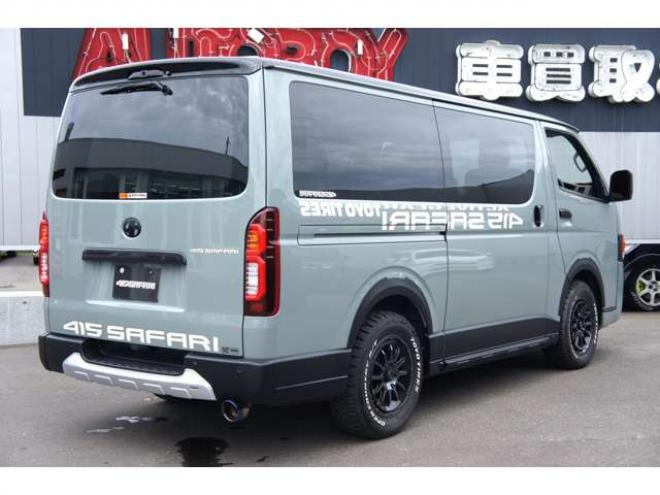 ハイエースバン2.8 スーパーGL ロング ディーゼルターボ 4WD　スーパーGL4WD415SAFARIコンプリートディスプレイオーディオ・両側パワースライドドア・クリアランスソナー装備! 2800