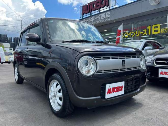ラパンX 4WD　プッシュスタート・スマートキー・純正フルセグナビ・BT・バックカメラ・衝突軽減・横滑り防止・アイドリングストップ・オートエアコン・両席シートヒーター・ETC・HIDヘッドライト 660
