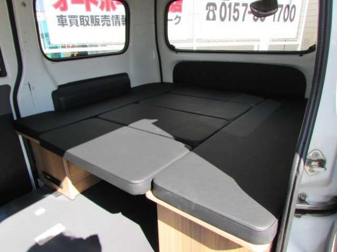 タウンエースバン1.5 GL 4WD　5速MT/ドライブレコーダー/社外ナビ/フルセグTV/ブルートゥースオーディオ/ベッドキット/キーレス/両側スライドドア/リヤフォグ 1500