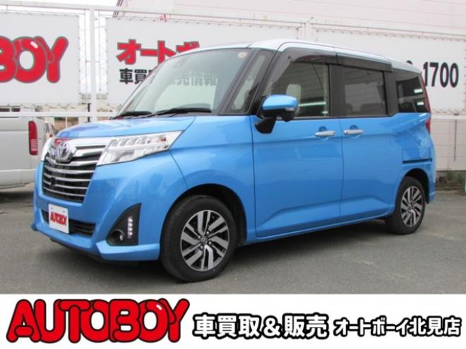 ルーミー1.0 カスタム G S 4WD　両側パワースライドドア/純正ナビ/フルセグTV/バックカメラ/プリクラッシュセーフティー/クルーズコントロール/LEDヘッドライト・フォグ/純正エンジンスターター/スマートキー/PUSHスタート 1000