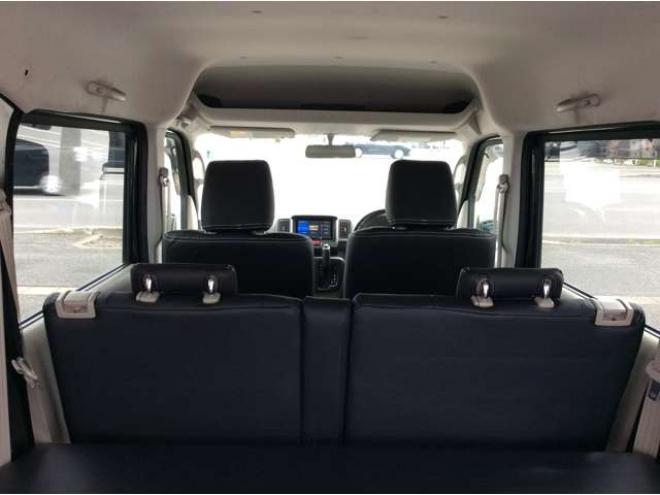 エブリイジョイン ハイルーフ 5AGS車 4WD　パートタイム4WD　キーレス　リアヒーター　フルセグTV　7インチメモリナビ　ベッドキッド　電動格納ミラー　社外タコメーター　DVD/CD　AUX　Bluetooth　 ハイルーフ　アルミホイール 660