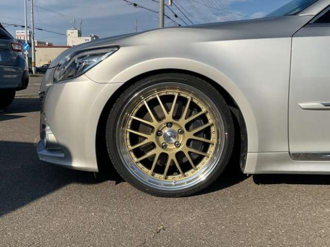 クラウンアスリート 3.5 S　SSR製20インチアルミホイール　ファイナルコネクション製新品車高調　純正ナビTV　バックカメラ　レーダークルーズコントロール　ETC　パドルシフト　パワーシート　前後ドラレコ 2WD 3500