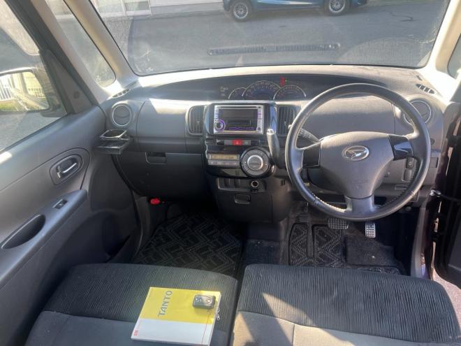 タント車検9/11 CVT マイナー後カスタムX 電動スライドドア HIDライト スマートキー 4WD 660 5Dr