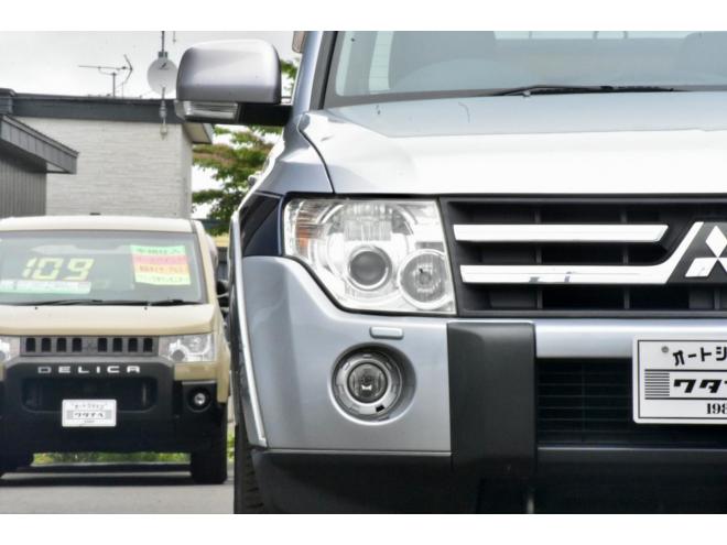 パジェロロングエクシード　４ＷＤ　ロックフォードサウンド　三菱１８インチアルミ