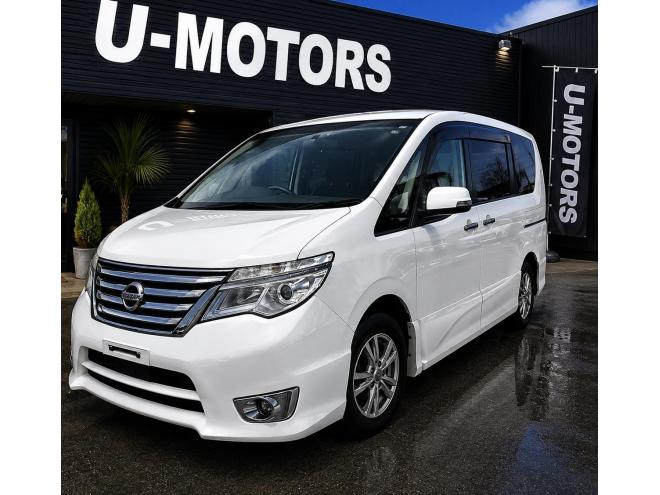 セレナハイウェイスター 本州車寒冷地仕様 ナビTV バックカメラ 8人乗 両側パワースライドドア エンジンスターター リアヒータークーラー 車検新規2年 24ヶ月点検整備済  4WD 2000 5Dr