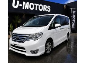 セレナ　ハイウェイスター 本州車寒冷地仕様 ナビTV バックカメラ 8人乗 両側パワースライドドア エンジンスターター リアヒータークーラー 車検新規2年 24ヶ月点検整備済  4WD 2000 5Dr